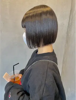 ショート 草野ゆずき⌇縮毛矯正 ⌇レイヤー⌇ボブ🕊のヘアスタイル