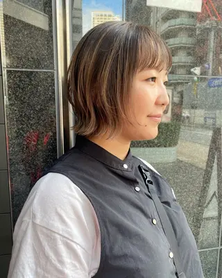 ショート sea's所属・ヒラカホ/矢場町/ ブリーチ/似合わせのヘアスタイル