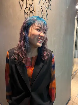 ミディアム パーマ いぐちしょうた🫧 VISAGEbaskのヘアスタイル