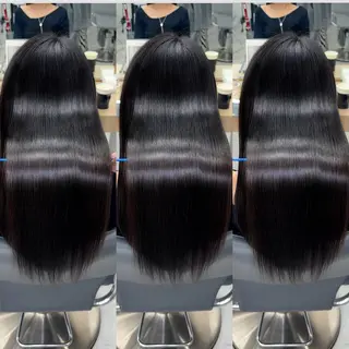 ロング 新宿No.1艶髪矯正 美艶カラー/FUKAのヘアスタイル