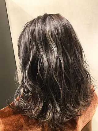 ミディアム THINK SHOP KANTAのヘアスタイル