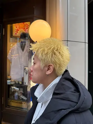 ショート 無料パーマ職人 酒井悠成のヘアスタイル