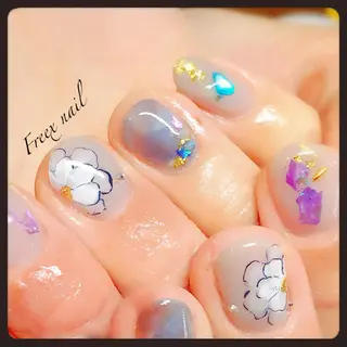 ネイル Freex nail所属・freex nail /ニュアンス/個性派のネイルデザイン