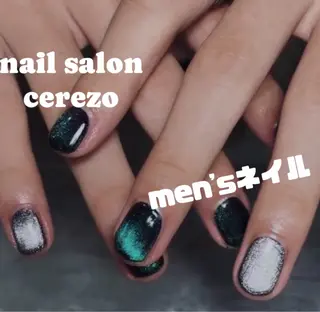 メンズ ネイル cerezo ショートネイル専門店のネイルデザイン