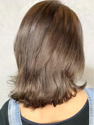 セミロング カラー 🌾内山 龍介🌾のヘアスタイル