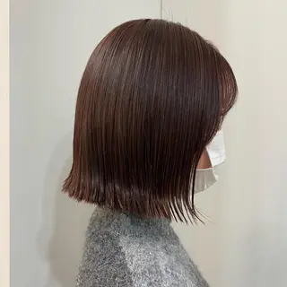 ミディアム カラー 🪭risa 暖色/レイヤー🪭のヘアスタイル