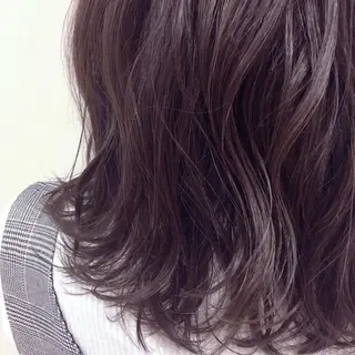 セミロング カラー ヘアアレンジ 【Sweep】おじま のぞみのヘアスタイル