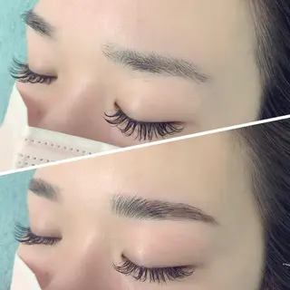 マツエク・マツパ アイブロウ SecretBelle所属・ジラフブロウ YUのマツエク・マツパデザイン