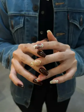 ネイル +vico 堀江店所属・中西 春那のネイルデザイン