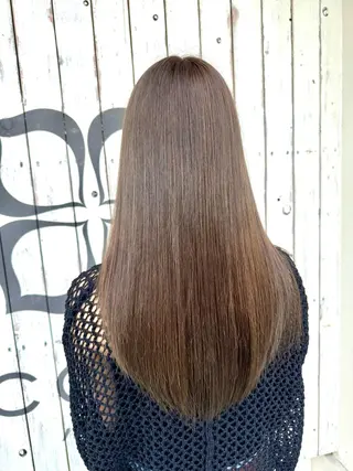 ロング 中川 真帆のヘアスタイル