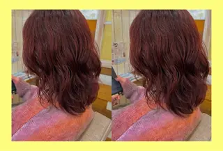 ミディアム カラー 髪質改善/ハイトーン /茅ヶ崎/YUKAのヘアスタイル
