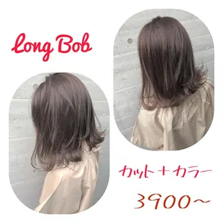 ロング カラー ヘアアレンジ 【公式】amble luxe池袋東口🩷のヘアスタイル