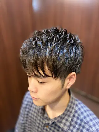 ショート メンズ HIRO GINZA 池袋東口店所属・林田 龍明のヘアスタイル