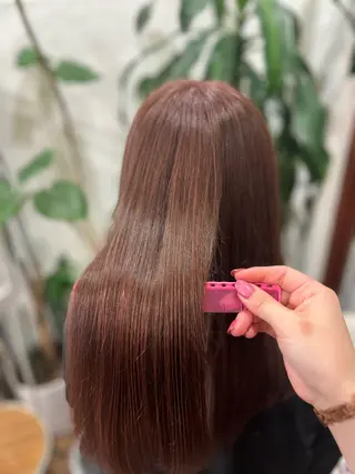 ロング カラー ぴんく髪の美容師🎀 🖤ゆうなのヘアスタイル