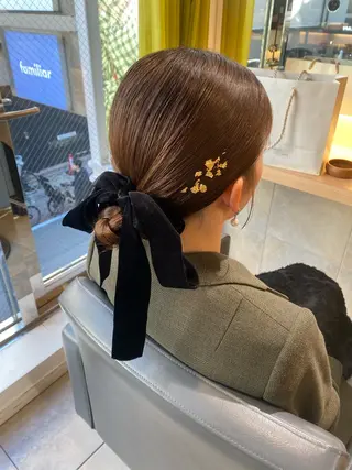 ミディアム 谷川 あかりのヘアスタイル