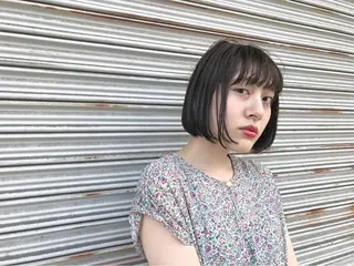 ミディアム tatsumi/ボブ ウルフ/レイヤーのヘアスタイル