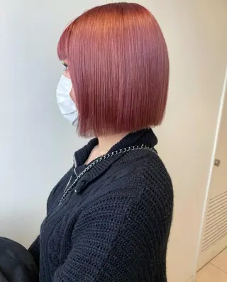 ショート カラー nono/パーマ /顔まわりカット🐈のヘアスタイル