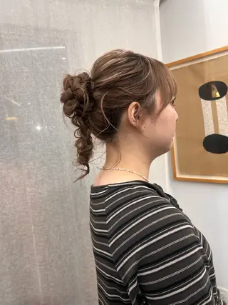 リリカ🐈‍⬛ブリー チカラー/上永谷のヘアスタイル