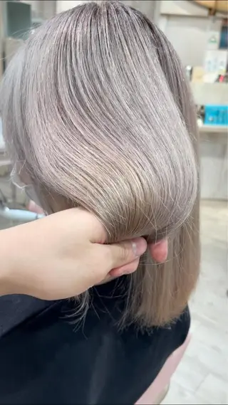 ミディアム カラー 高島大登/顔周り /レイヤーカットのヘアスタイル