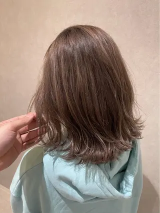 ミディアム カラー La fith hair letter所属・Lafith住道 TATSUYAのヘアスタイル