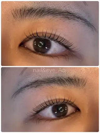 マツエク・マツパ Ao CHIE のマツエク・マツパデザイン