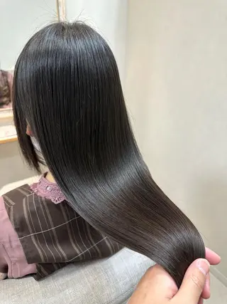 ロング カラー 池田 雄太 ✨美髪縮毛矯正✨のヘアスタイル