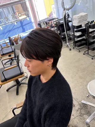 ショート メンズ メンズ専門サロン wokeのヘアスタイル