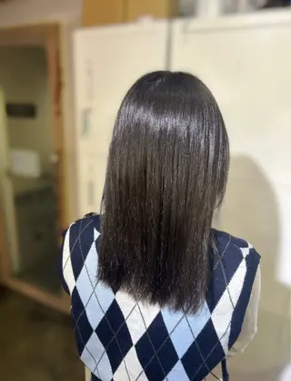 セミロング オオニシ オト☁️のヘアスタイル