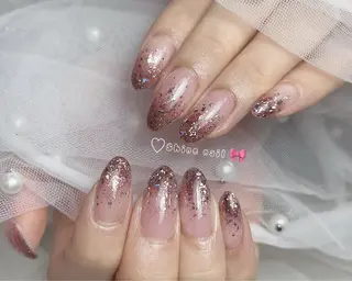 ネイル 〜Shine Nail〜【サイナネイル】パラジェル／ 長さだし／持ち込み／ワンホン／フィルイン所属・shine 🎀 長さだし&デザインのネイルデザイン