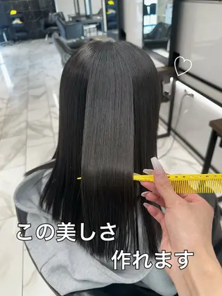 ロング むっち〜/ケアカラー /似合わせcutのヘアスタイル