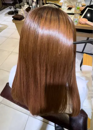 ロング 保坂 一真のヘアスタイル