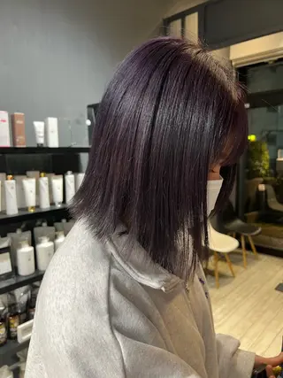 カラー 本田 歩のヘアスタイル