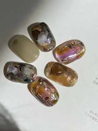 ネイル 草加ニュアンスネイル 🌚hersのネイルデザイン