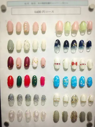 ネイル リラネイル所属・福田 美代子のネイルデザイン