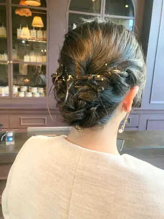 セミロング 髪質改善🌸 タケウチハナノのヘアスタイル