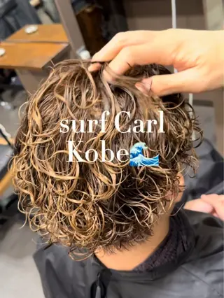 パーマ メンズ 年間2000名担当◎ パーマ職人/仲原佑樹のヘアスタイル