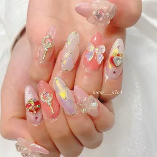 ネイル MoON...❤︎ MeGuのネイルデザイン