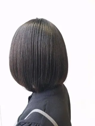 ミディアム カラー SAKUMA お手入れ簡単ヘアのヘアスタイル