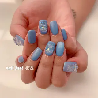 ミディアム nail jaol池袋店所属・ネイルJaol 池袋のネイルデザイン