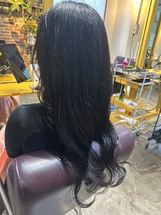 ロング カラー 縮毛矯正／レイヤー／ 🌼mizukiのヘアスタイル