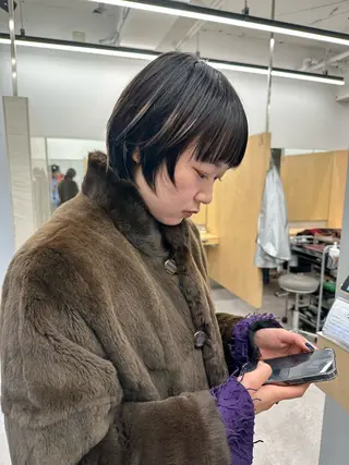 ショート カラー 🎨ショートの神様 /神評価🎨原田公祐のヘアスタイル