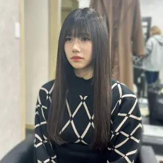 ミディアム カラー シールエクステの女神 🍑Momo🍑のヘアスタイル