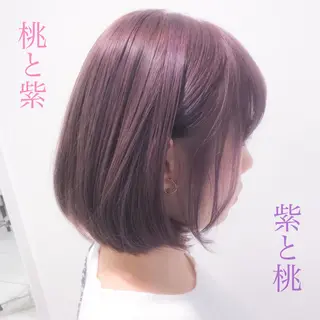 ショート カラー ヘアアレンジ TONE所属・透明感カラー/ 韓国ヘア/縮毛矯正のヘアスタイル