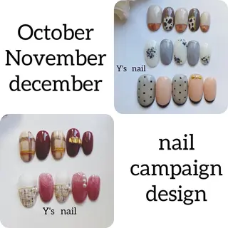 ネイル 手書きが得意🖌️ Y’s  nailのネイルデザイン