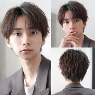 メンズ リタッチ モデル募集/栗原優希のヘアスタイル