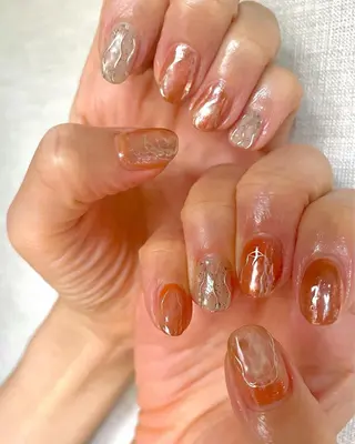 ネイル 甲府市徳行 🧸prunelleのネイルデザイン