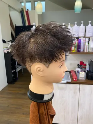 ショート メンズ シンセティックヘアーデザイン所属・高須 未紀也のヘアスタイル