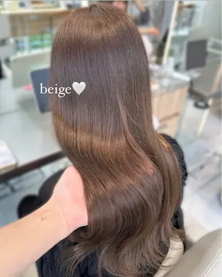 ロング カラー MINXshibuya所属・レイヤー/艶髪/ 透明感/千葉詩優のヘアスタイル