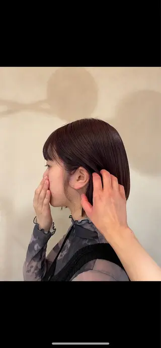 カラー 仲田 野愛のヘアスタイル