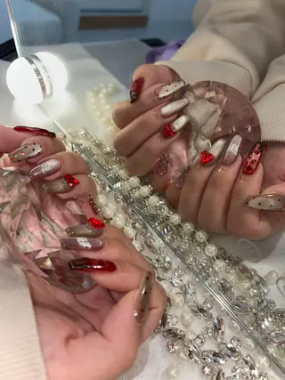 ロング nail salon Emu所属・【Emu】 MOMOKAのネイルデザイン